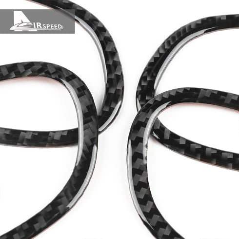 Carbon Fiber Handle Frame Trim For Leon(2005-2012)
